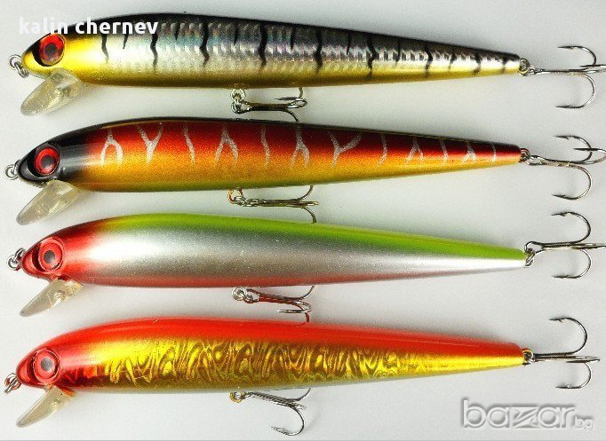 воблери 17.6см 27.2г 4 цвята, снимка 1