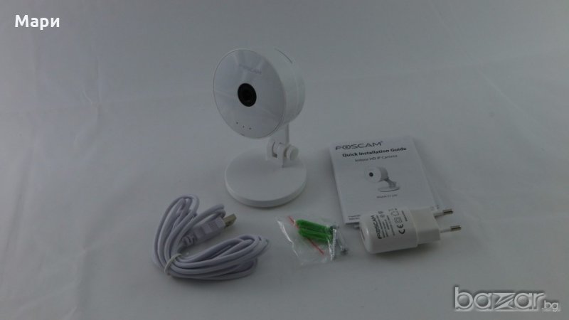 Мегапикселова Безжична IP Камера Foscam C1 Lite, 25 кад/сек HD720PWIFI, внос от Германия, снимка 1