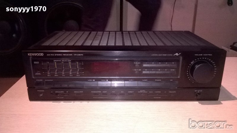 Kenwood-STEREO AMPLIFIER-внос швеицария, снимка 1