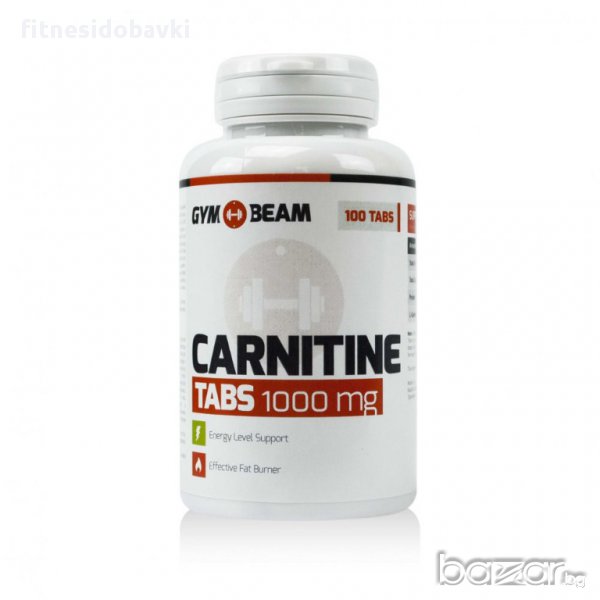 Gym Beam L-Carnitine 1000 мг, 100 таблетки, снимка 1