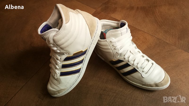 Adidas дамски естествена кожа размер EUR 38 / UK 5, снимка 1