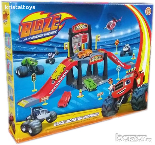 Детски комплект Паркинг Пламъчко, снимка 1