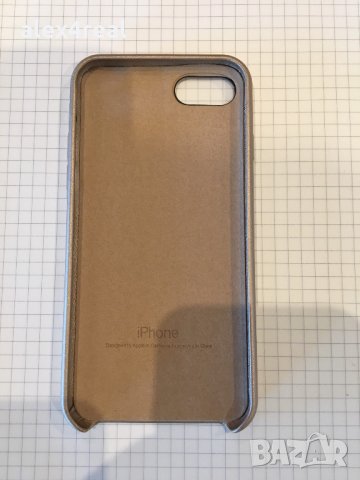  Златен кожен кейс за iPhone 7 или 8 - нов, в кутийка - 10 лева - виж! , снимка 4 - Калъфи, кейсове - 17204154