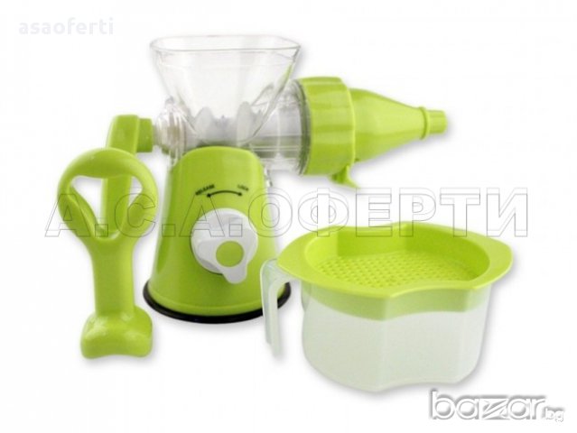 Ръчна сокоизтисквачка Juicer Multi-funktion HX , снимка 10 - Сокоизстисквачки и цитрус преси - 11442288