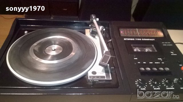 itt schaub lorenz-7100 compact-внос швеицария, снимка 3 - Ресийвъри, усилватели, смесителни пултове - 12783677