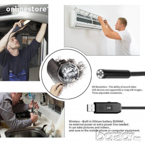 Ендоскоп / Бороскоп, снимка 4 - Камери - 19201261