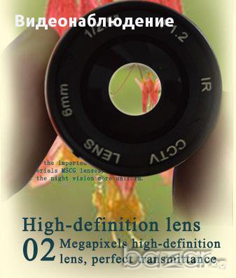 Метална 960h 900/1000tvl HD с 4 Wafer H.leds, Mscg Стъкло 1/4" Usa 8239 Cmos Сензор Охр. Камера, снимка 9 - Камери - 10096521