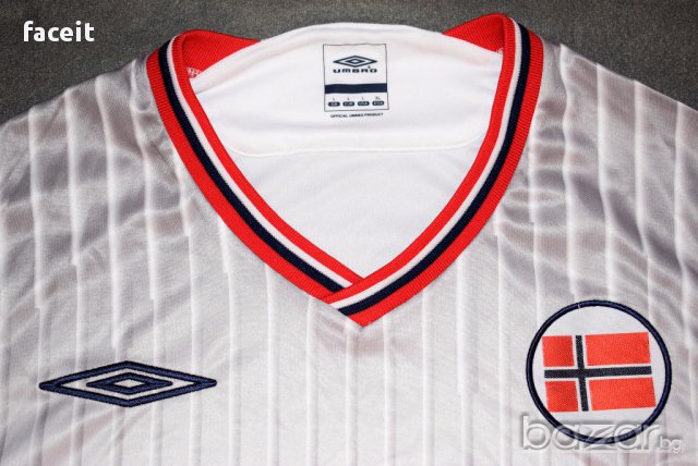 Umbro - Norway - 100% Оригинално горнище / Умбро / Спортно / Футболно / Футбол / Екип / Анцуг / FIFA, снимка 5 - Спортни дрехи, екипи - 16989743