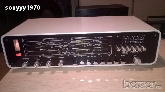 Graetz form77-stereo receiver-made in west germany-внос швеицария, снимка 8 - Ресийвъри, усилватели, смесителни пултове - 17046045