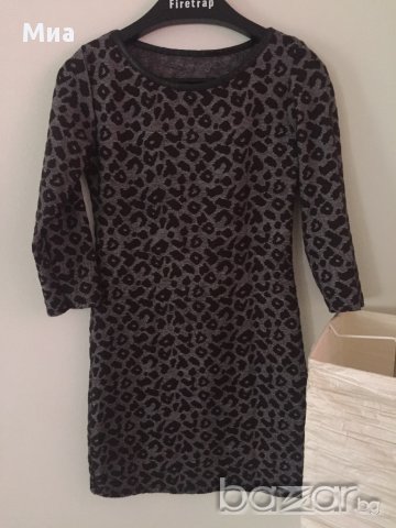 Рокля с животински принт, снимка 2 - Рокли - 17772673