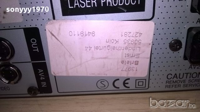 Panasonic dmr-e55 dvd recorder-за ремонт-внос швеицария, снимка 12 - Ресийвъри, усилватели, смесителни пултове - 17995327