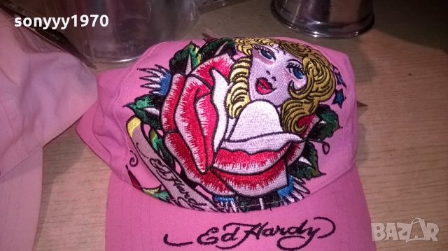 ЗАЯВЕНИ-ed hardy-маркови шапки-внос швеицария, снимка 2 - Шапки - 25297340