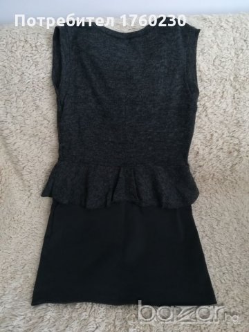 Рокля пеплум, снимка 3 - Рокли - 21378379