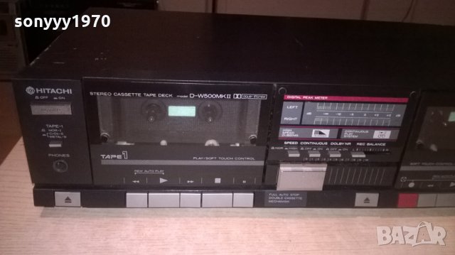 hitachi d-w500mkll made in japan-внос швеицария, снимка 9 - Декове - 24407001