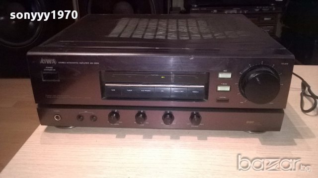 Aiwa-stereo amplifier-280w made in uk-внос швеицария, снимка 10 - Ресийвъри, усилватели, смесителни пултове - 15735735