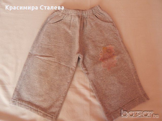 Две ватирани панталончета 12-18 м. за 6 лева, снимка 4 - Панталони и долнища за бебе - 9780274
