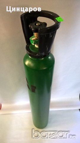 Аргонова газова бутилка с обем 10л.Бутилка заредена с Аргон 10л.Нова , снимка 7 - Други машини и части - 15504460
