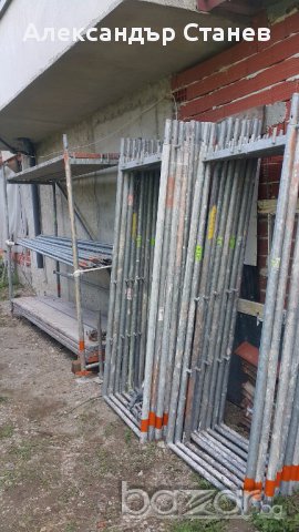 Фасадно скеле под наем, снимка 2 - Ремонти на къщи - 15267950