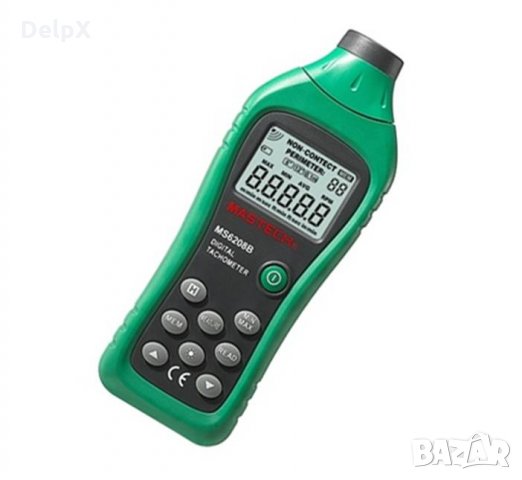 Цифров оборотомер MS6208B |RPM|, снимка 1