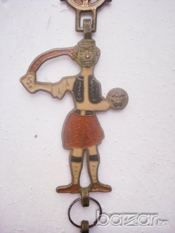 Стара бронзова украса за стена, снимка 1 - Антикварни и старинни предмети - 6775987