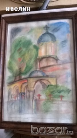 картина-църква, снимка 1 - Картини - 12111134