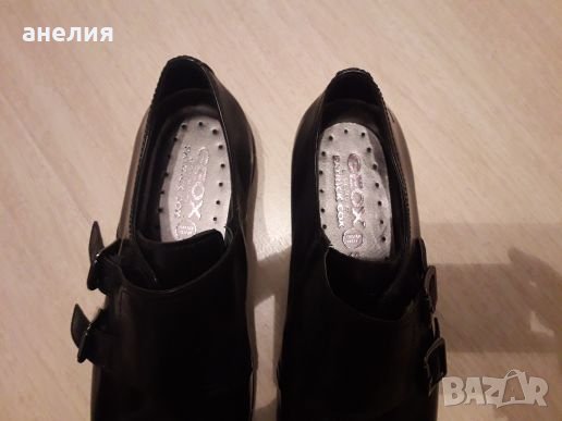 GEOX НОВИ ОРИГИНАЛ естествена кожа, снимка 3 - Официални обувки - 23651211