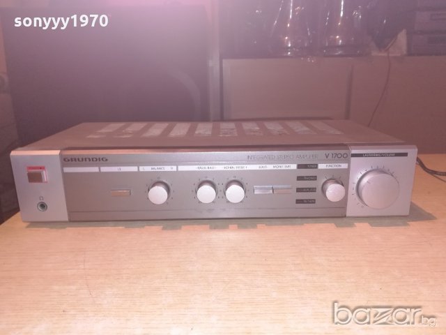 grundig v1700-amplifier-made in japan-за ремонт-внос швеицария, снимка 4 - Ресийвъри, усилватели, смесителни пултове - 20187956