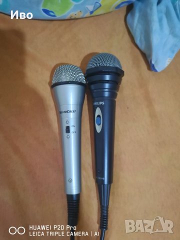 Микрофони Philips и Silvercrest, снимка 3 - Микрофони - 25309538