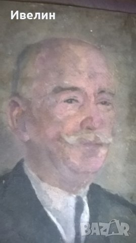 стара картина-портрет, снимка 2 - Картини - 23429562