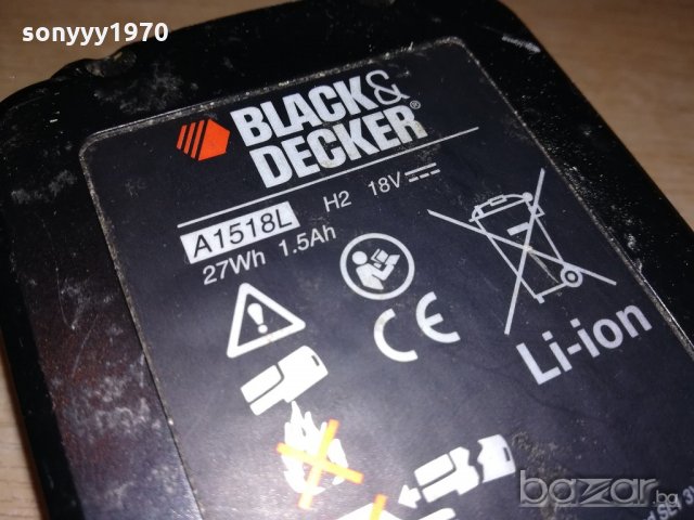 black&decker battery pack-lithium-внос швеицария, снимка 8 - Други инструменти - 21462094
