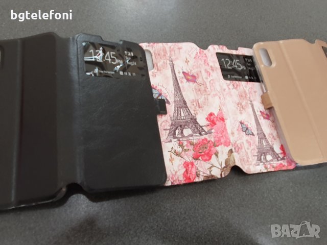 Huawei Y6 2019, Y7 2019, P30 Lite тефтер със силиконово легло, снимка 10 - Калъфи, кейсове - 25684467