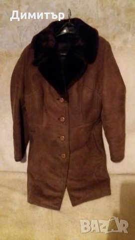 ПРОМОЦИЯ топъл дамски кожух. 46-48 Чудесен !, снимка 3 - Палта, манта - 24444420