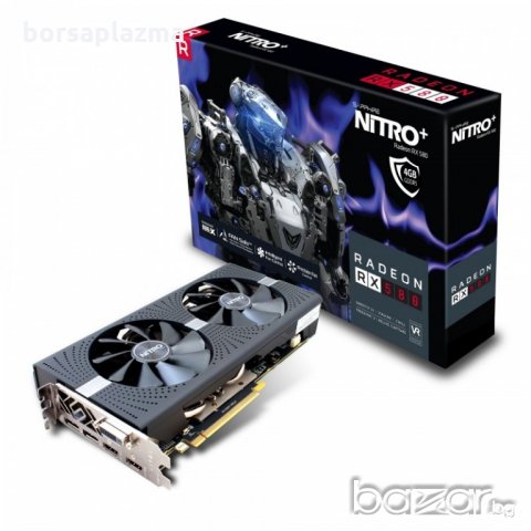 Sapphire Radeon RX 580 Nitro+ 4096MB GDDR5 PCI-Express Graphics Card