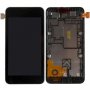 GSM Display Nokia Lumia 530 LCD with touch and frame Black Original LCD диплей + Тъч и рамка Черен з