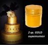 2 гр прахов оцветител златен злато GOLD прах сладкарски за декор на торти с фондан тесто храни дъст
