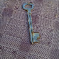 Стар ключ, снимка 5 - Антикварни и старинни предмети - 19496078