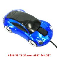 Мишка кола Порше - Синя, снимка 2 - Клавиатури и мишки - 12971835