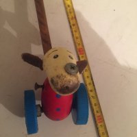 стара дървена играчка, снимка 2 - Антикварни и старинни предмети - 22888119