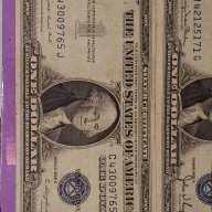 РЯДКА $1 Dollar 1935-G SMITH BILL & OFF-CENTER ERROR, снимка 5 - Нумизматика и бонистика - 17513545