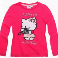 Нова цена! Детска блуза Hello Kitty за 4 г. - М1, снимка 1 - Детски Блузи и туники - 12295407