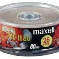 CD-R 80 мин. MAXELL XL II audio for MUSIC- за CD рекордер /25 броя/, снимка 1 - Други - 13912772