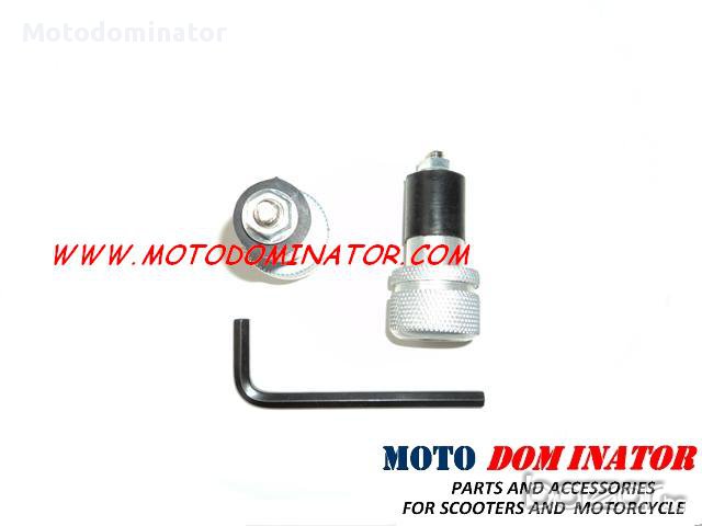 Тапа за кормило хром 18мм, снимка 1