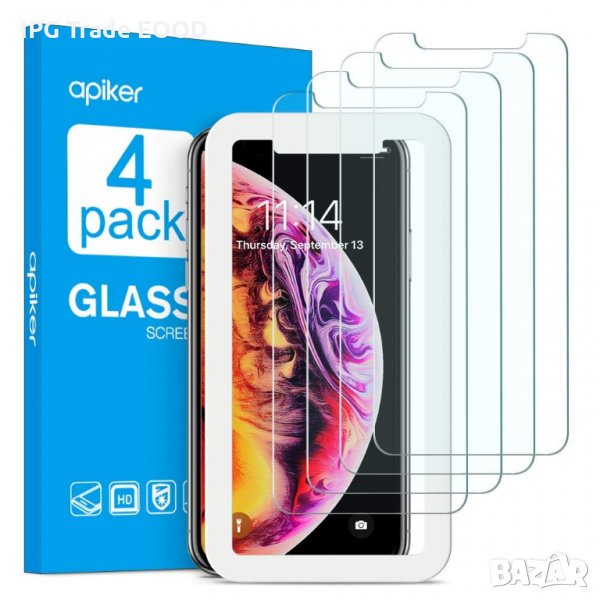 IPhone XS Max стъклен протектор, снимка 1