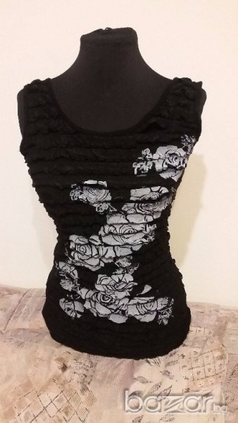 Дамски топ потник рокля с гол гръб на Signature - размер М, снимка 1