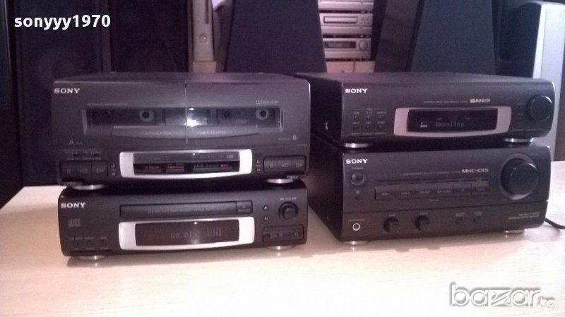 sony amplifier+cd+tuner+deck-внос швеицария, снимка 1