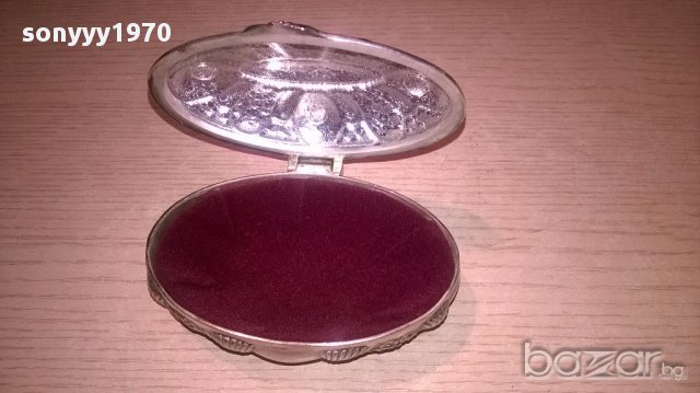 Кутия за бижута-11х8х4см-внос швеицария, снимка 4 - Антикварни и старинни предмети - 17785867