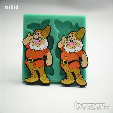 джудже джуджета от Снежанка силиконов молд форма украса декор торта фондан шоколад и др