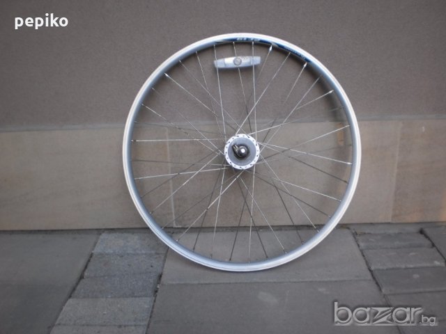 Продавам колела внос от Германия двойностенна усилена капла с динамо главина 26 цола SHIMANO DH-3N30, снимка 2 - Части за велосипеди - 19240251