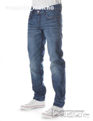 Мъжки Дънки - G-Star RAW 3301 Low Tapered; размер: W30/L34 и W32/L34, снимка 1 - Дънки - 12438594