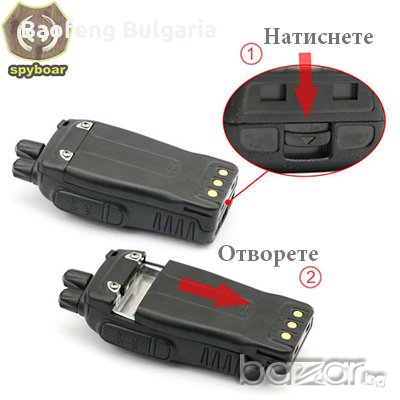 Промоция! Baofeng 888 Walkie Talkie Uhf 400-470mhz радиостанция локитоки от Вносител, снимка 6 - Печки, фурни - 12944083